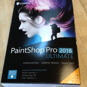Corel PaintShop Pro 2018 NEW photography software